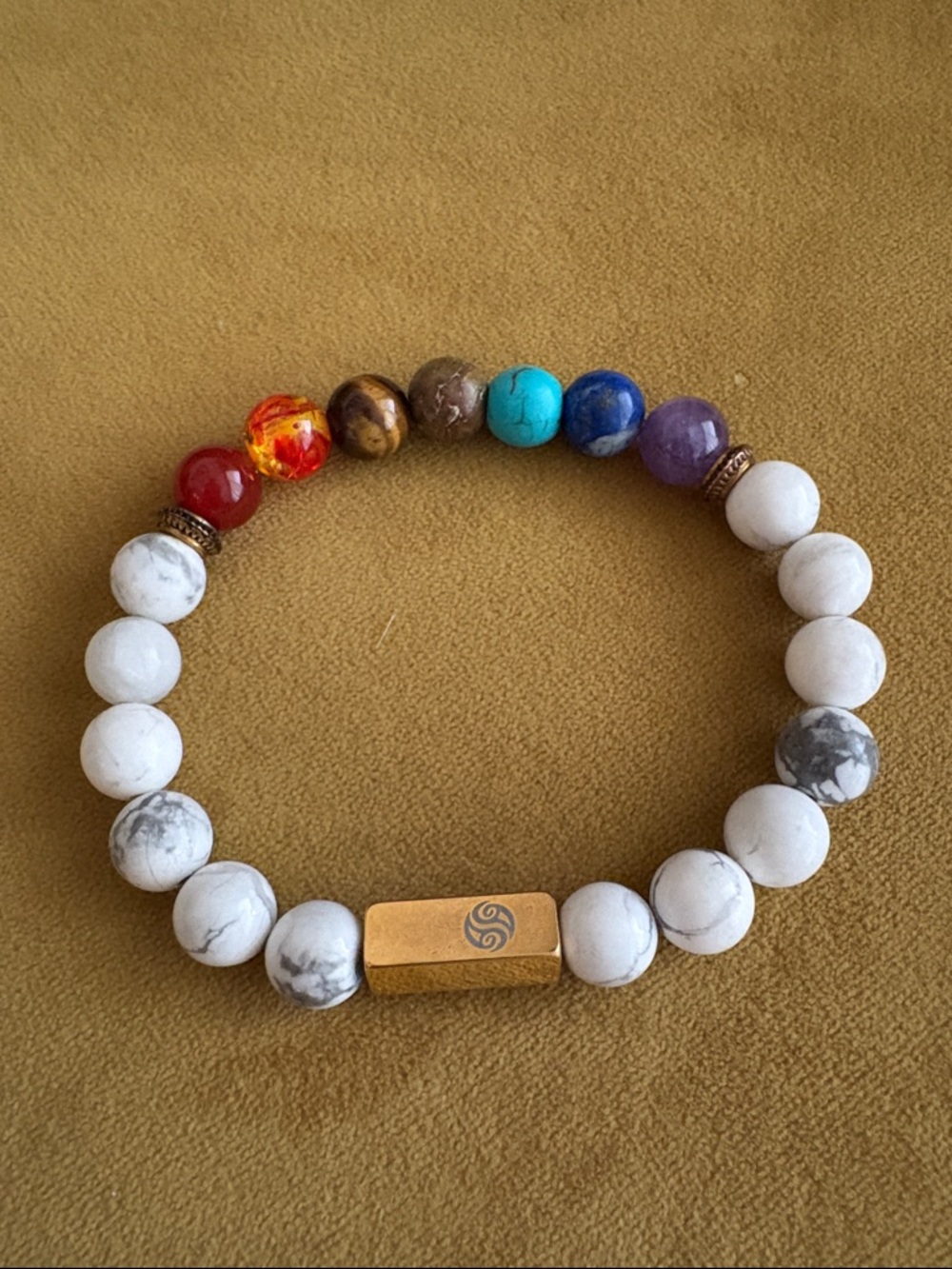 7 Chakra Healing Bracelet Natural Stone Beads